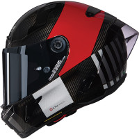 Nolan X-804 RS Ultra Carbon Combo Gara - Carbon / Red / Grey / Black