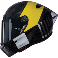 Nolan X-804 RS Ultra Carbon Combo Gara - Carbon / Yellow / Grey