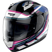 Nolan N60-6 - Lancer Metal Black / White / Blue / Pink