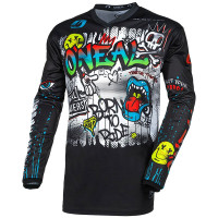 O'Neal Children's Element Jersey - Rancid V.24 Black / White