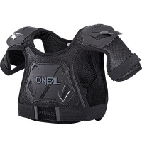 O'Neal Children's PeeWee Chest Guard - Black