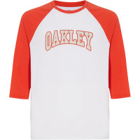 Oakley Sport 3/4 Sleeve T-Shirt - Fire Red