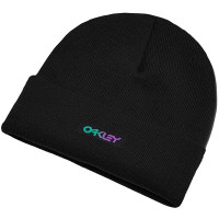 Oakley B1B Gradient Patch Snow Beanie - Blackout