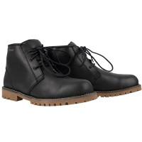 Oxford Chukka Leather Boots - Black