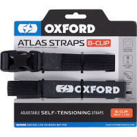 Oxford Atlas B-Clip Tension Straps - Asphalt