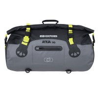 Oxford Aqua T30 Roll Bag - Black / Grey / Fluo