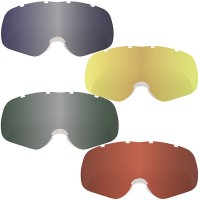 Oxford Assault Pro Tinted Tear Off Ready Lenses