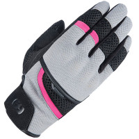 Oxford Ladies Brisbane Gloves - Grey / Pink / Black