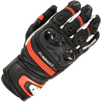 Oxford Cypher 1.0 Short Leather Gloves - Black / Red / White