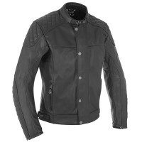 Oxford Hampton Leather Jacket - Black