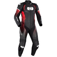 Oxford Nexus 1.0 Leather Suit - Black / Red