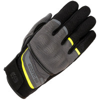 Oxford Dakar 1.0 Gloves - Charcoal / Yellow