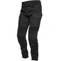 Ozone Faster Tapered Aramid Riding Jeans - Black