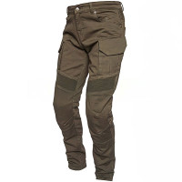 Ozone Faster Tapered Aramid Riding Jeans - Olive