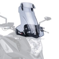 Puig Touring Windscreen With Visor Smoke - Honda NC700/750 X