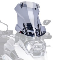 Puig Touring Windscreen With Visor Smoke - BMW R1200 GS / Adventure 2014