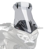 Puig Touring Windscreen Smoke With Visor - Honda VFR800 X Crossrunner