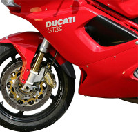 Pyramid Extenda Fenda Matt Black - Ducati ST2 / 3 / 4