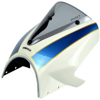 Pyramid Fly Screen Fusion White / Aegean Blue - Triumph Bonneville T120 (16>)