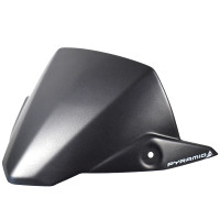 Pyramid Fly Screen Matte Iridium Grey Metallic - Honda CB750 Hornet (22>)