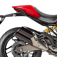 Pyramid Hugger Extension Matt Black - Ducati Monster 821 (14>20)