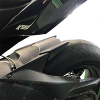 Pyramid Hugger Extension Matt Black - Kawasaki H2 / H2R (15>)