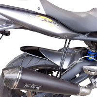 Pyramid Hugger Extension Matt Black -Triumph Street Triple 675