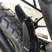 Pyramid Hugger Flap Black - Royal Enfield Himalayan (2018>) / Scram 411 (22>)