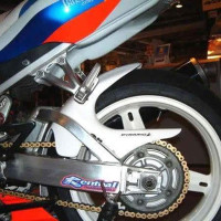 Pyramid Hugger Gloss White - Suzuki GSX-R 750 / 1000