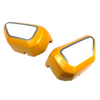 Pyramid Infill Panels Banana Yellow / Ross White - Honda Monkey 125 (18-)