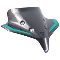 Pyramid Fly Screen Midnight Cyan - Yamaha MT-10 (24-)