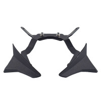 Pyramid Frontal Wing Matt Black - Honda CB750 Hornet (23>)