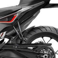 Pyramid Hugger Extension Black - KTM 790 Duke