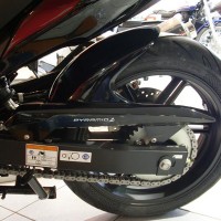 Pyramid Hugger Gloss Black - Honda CBF1000 FA