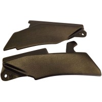 Pyramid Infill Panel Satin Black - BMW R1200RT