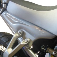 Pyramid Infill Panel Metallic Silver - Yamaha XT 1200Z Super Tenere