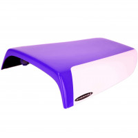 Pyramid Solo Seat Cowl Gloss Purple / Metallic White - Kawasaki ZX-7R 