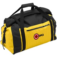 QBag Waterproof Roll Bag 4 - Black / Yellow