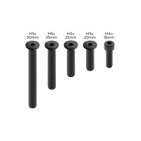 Quad Lock Replacement Motorcycle Pro Screw Set - Black