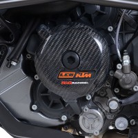 R&G Racing LHS Carbon Engine Case Slider - KTM 1050 Adventure / 1290 Super Adventure