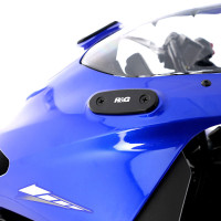 R&G Racing Mirror Blanking Plates - Yamaha YZF-R125 / YZF-R25 / YZF-R3