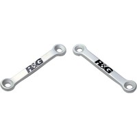 R&G Racing Silver Rear Footrest Plate (Pair) - MV Agusta F4 RC