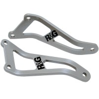 R&G Racing Silver Exhaust Hangers - Honda VTR1000 SP-1 / SP-2