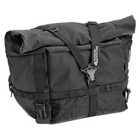 Kappa RA319BK Canvas Tail Bag Black - 19L