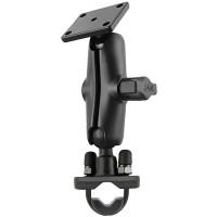 RAM Mounts U-Bolt Double Ball Mount with AMPS Hole Pattern Square Base