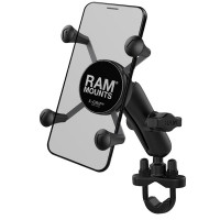 RAM Mounts X-Grip Phone Mount with Handlebar U-Bolt Base