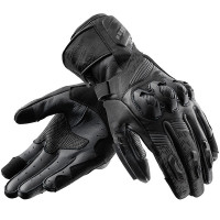 Rebelhorn Viper Leather Gloves - Black