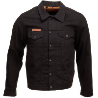 Resurgence Pekev Trucker CE Denim Jacket - Black