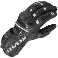 Rev'it Jerez 3 Leather Gloves - Black / White