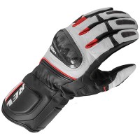 Rev'it RSR 3 Leather Gloves - Black / Red